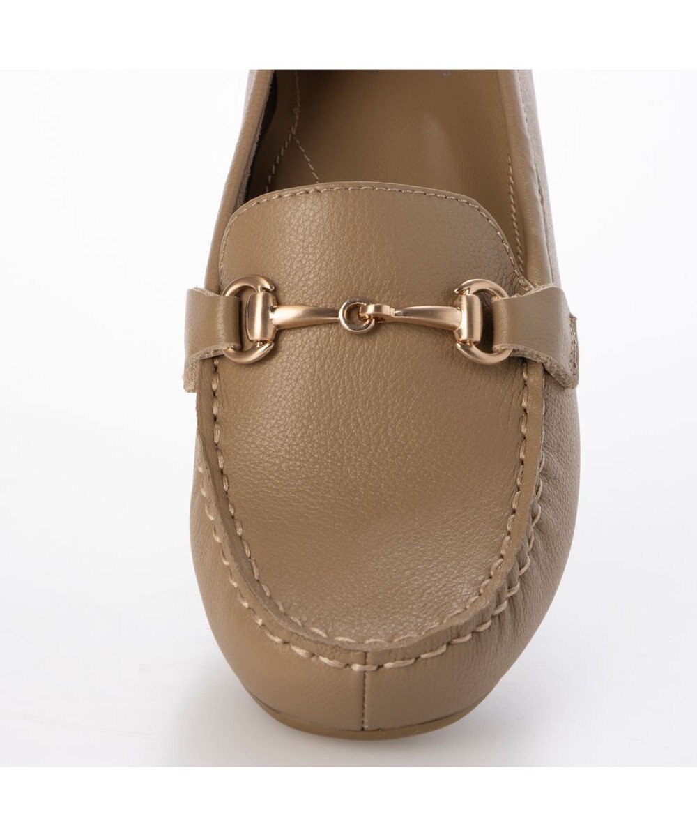 ing <ing>【３E】【サスティナブル】ビット付きモカシューズ 