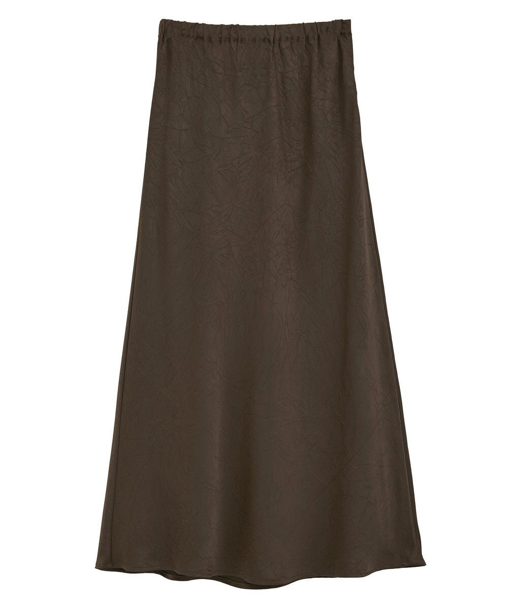 earth music&ecology ストレッチサテンスカート 