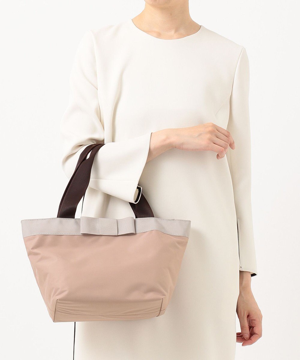 UNBILLION cachecache WEB限定ナイロンリボントートバッグS 