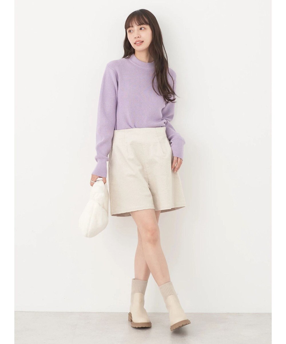 earth music&ecology アンチピリングハイネックプルオーバー 