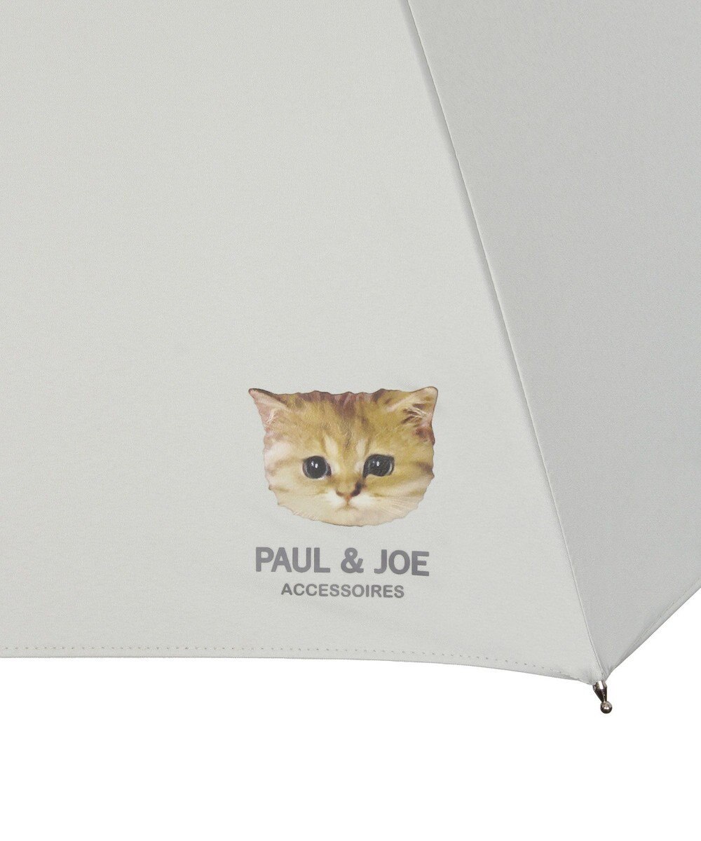 MOONBAT 【 遮光率100％/遮熱/UV】PAUL&JOE ACCESSOIRES(ポール&ジョー) 晴雨兼用日傘 ヌネット ネコ 長傘 