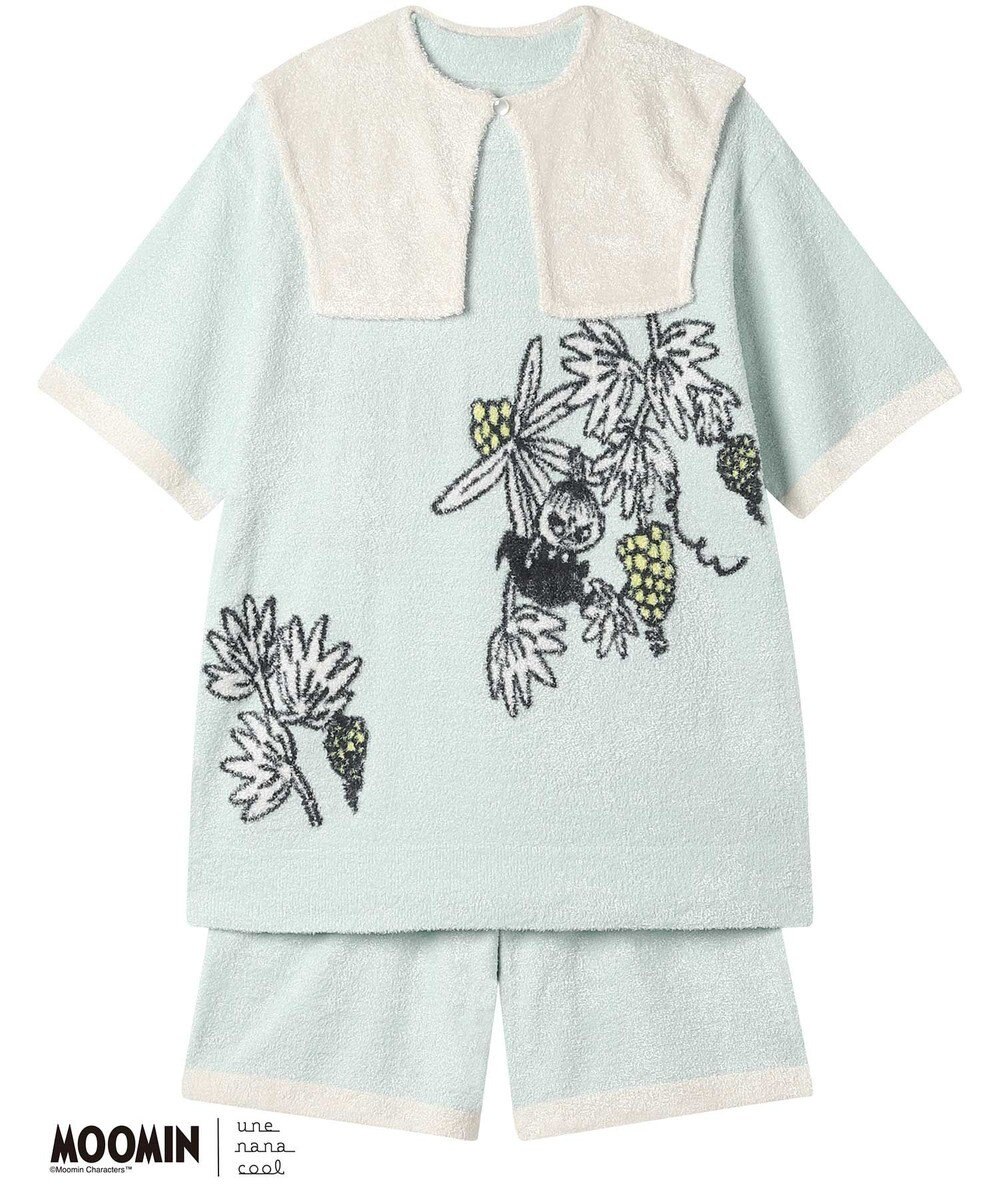 une nana cool 【ムーミン】MOOMIN × une nana ccol　プルオーバー&ハーフパンツセット 