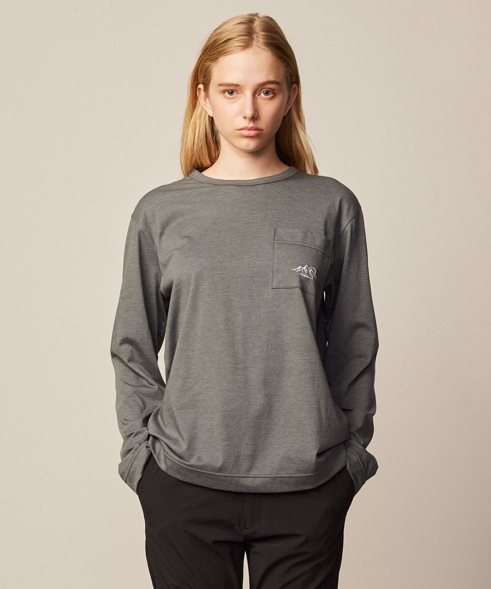 JOSEPH ABBOUD MOUNTAIN 【リサイクルポリエステル使用】37.5リサイクル天竺 Ｔシャツ 