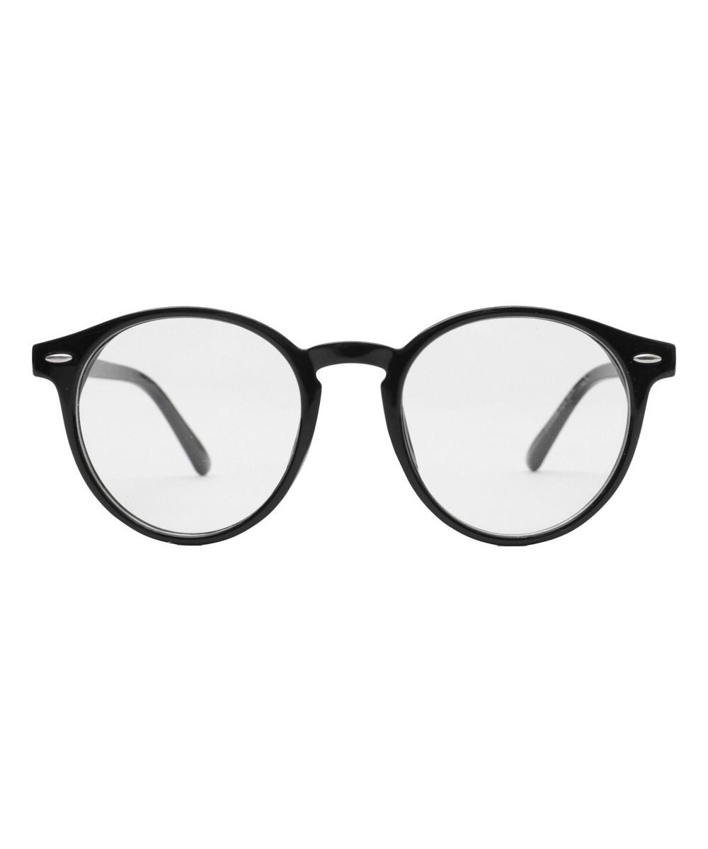 WEGO 【ユニセックス着用ITEM】セルフレームクリアレンズアイウェア 