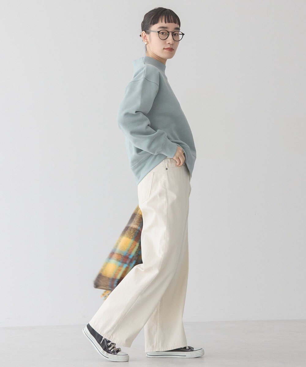 AMERICAN HOLIC モックネック裏起毛プルオーバー 