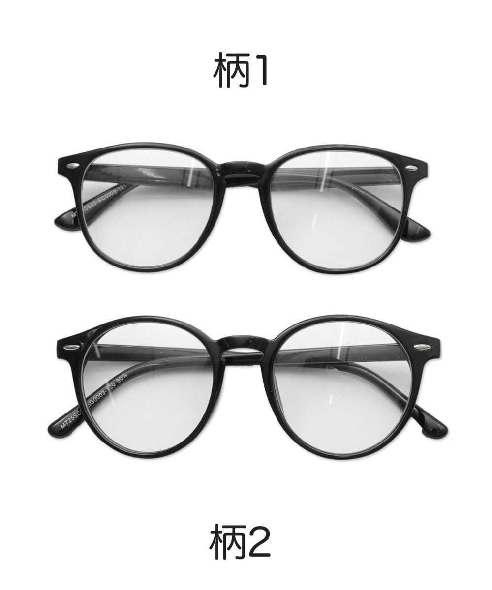 WEGO 【ユニセックス着用ITEM】セルフレームクリアレンズアイウェア 