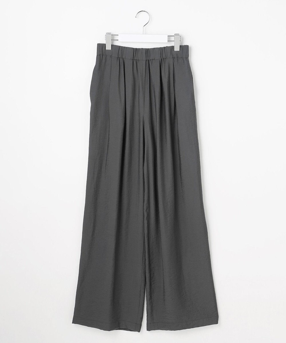 自由区 【セットアップ対応】エアリーツイルワイド パンツ 