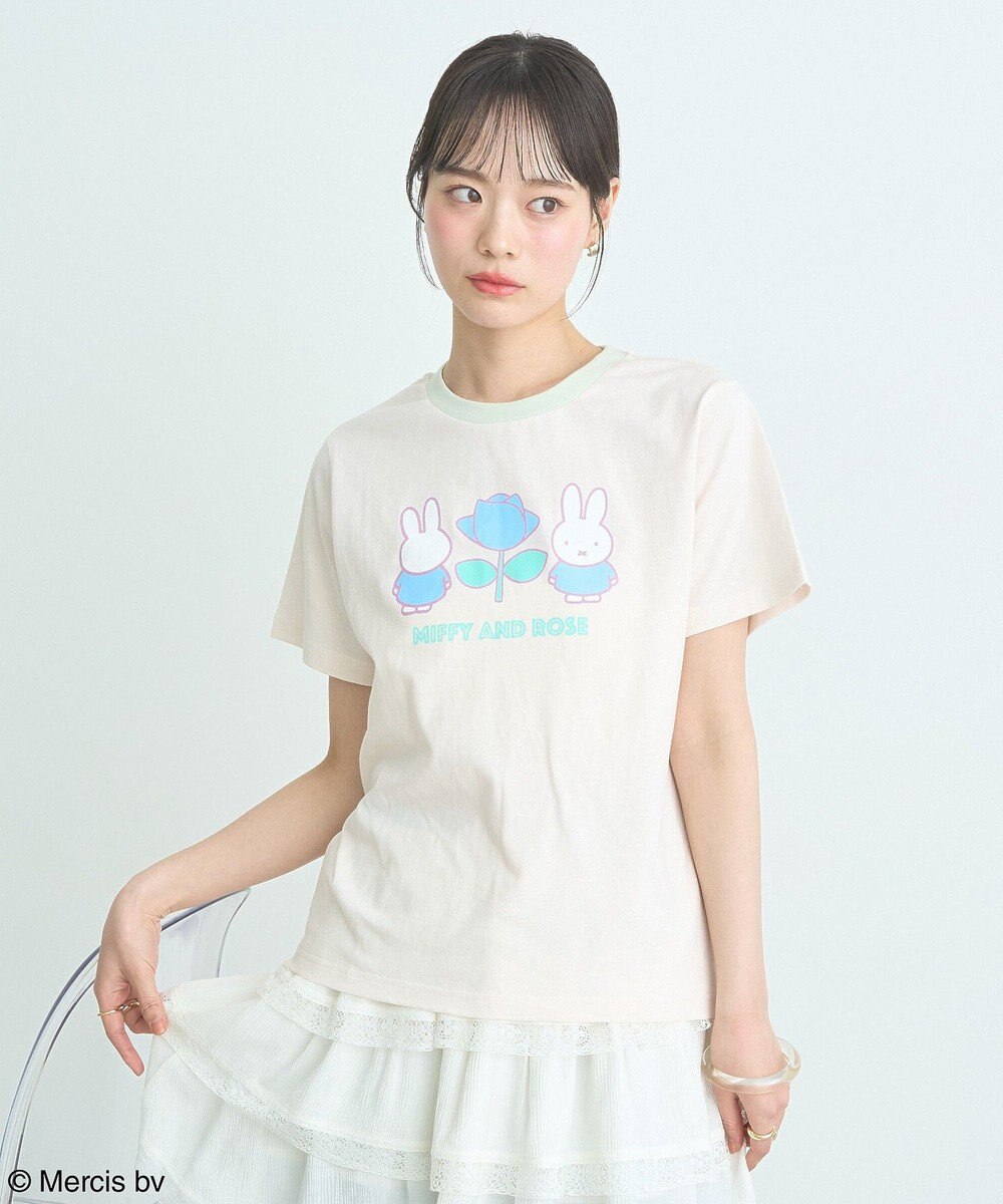 earth music&ecology ｍｉｆｆｙ／ｅａｒｔｈ　Ｒｏｓｅ　ｒｉｎｇｅｒ　Ｔｅｅ 