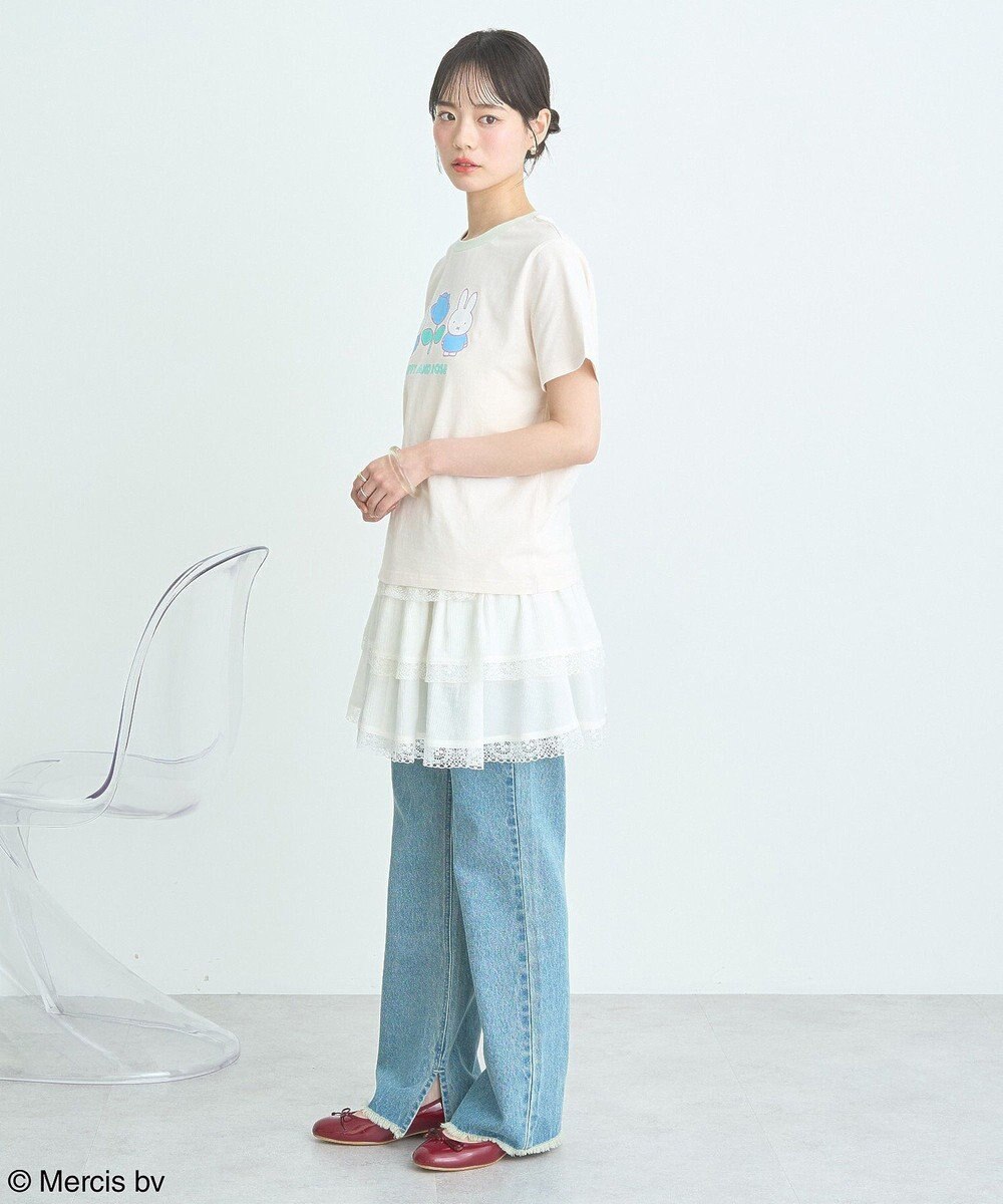 earth music&ecology ｍｉｆｆｙ／ｅａｒｔｈ　Ｒｏｓｅ　ｒｉｎｇｅｒ　Ｔｅｅ 