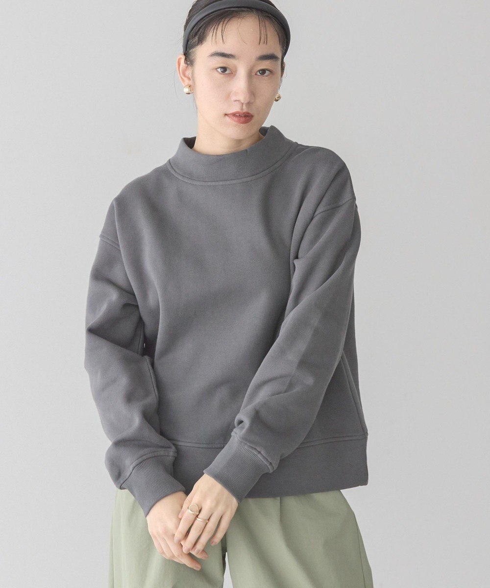 AMERICAN HOLIC モックネック裏起毛プルオーバー 