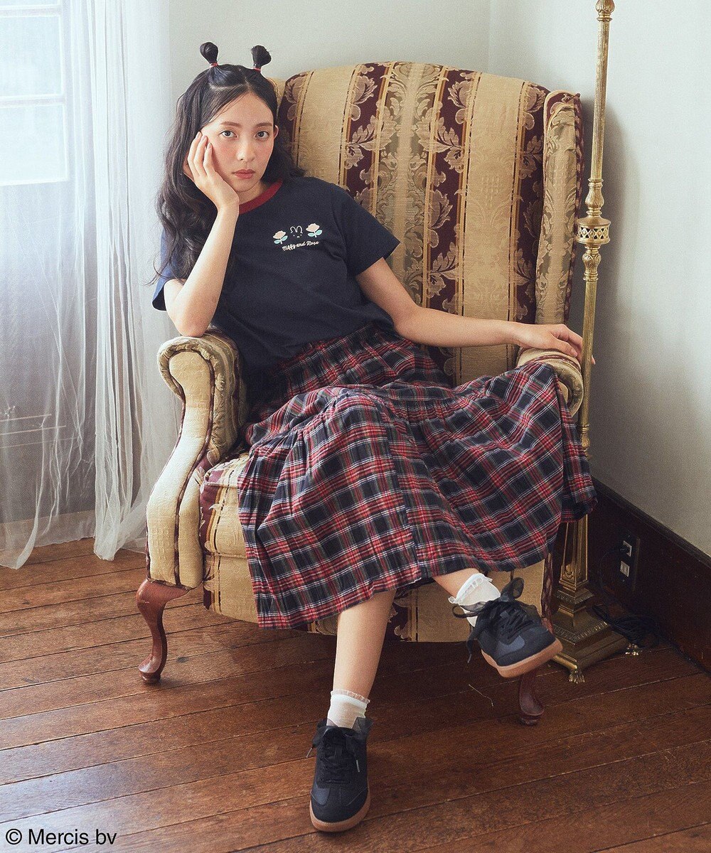 earth music&ecology ｍｉｆｆｙ／ｅａｒｔｈ　Ｒｏｓｅ　ｒｉｎｇｅｒ　Ｔｅｅ 