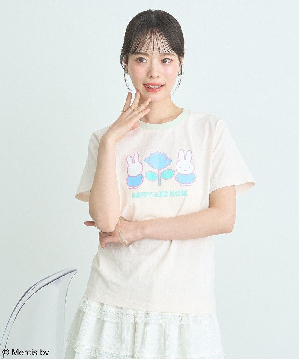 earth music&ecology ｍｉｆｆｙ／ｅａｒｔｈ　Ｒｏｓｅ　ｒｉｎｇｅｒ　Ｔｅｅ 