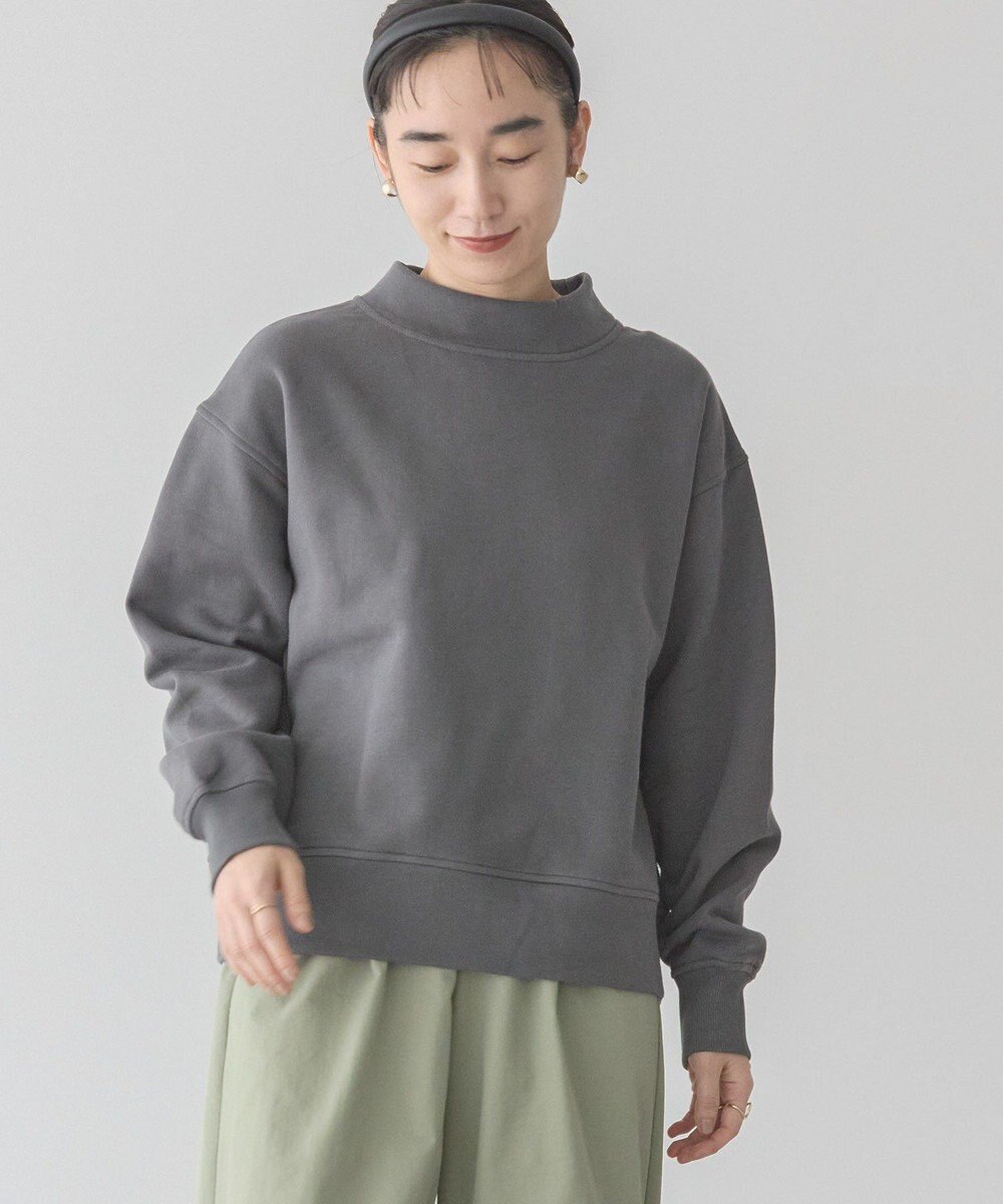 AMERICAN HOLIC モックネック裏起毛プルオーバー 