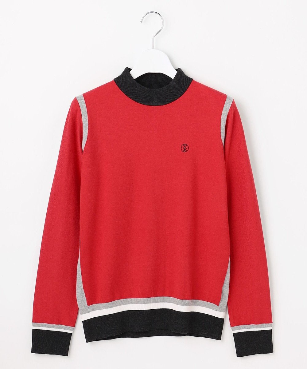 23区GOLF 【WOMEN】カラーブロックセーター 