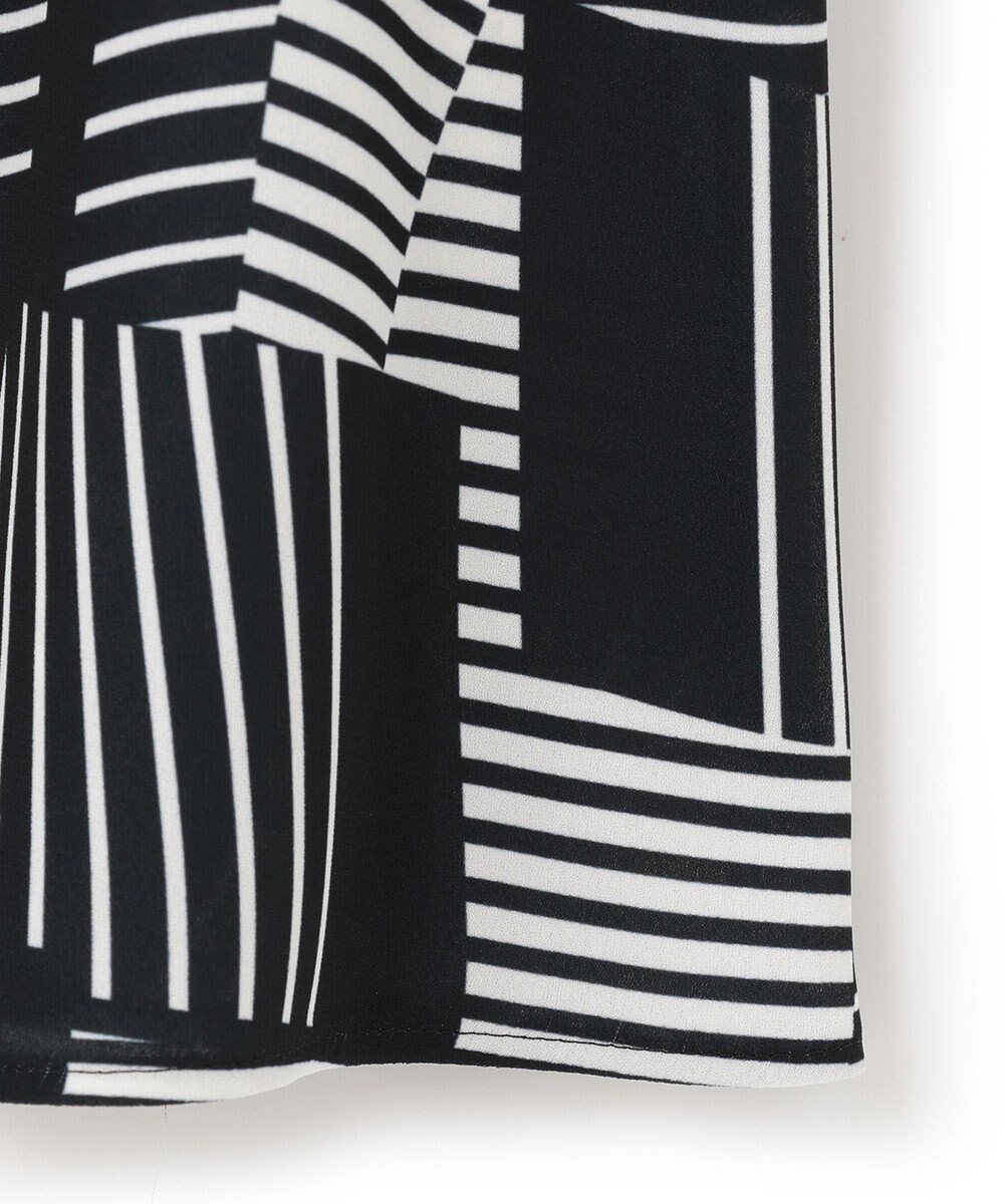 ICB 【WEB限定カラーあり】 Back Satin Amunzen ノースリーブブラウス 