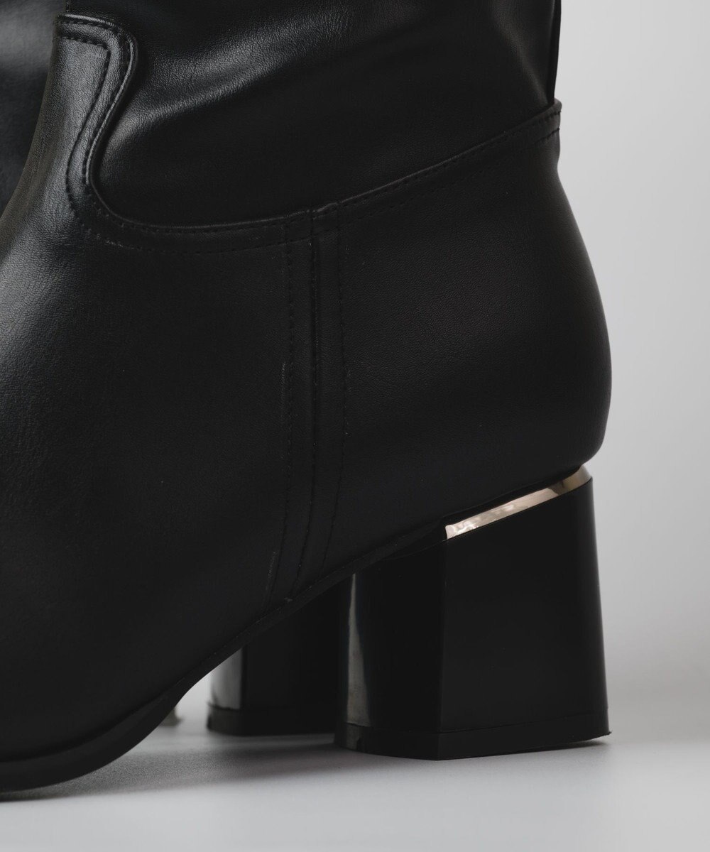 BONTRE 【PRECIEUX JOUET/プレシュウジュエ】メタルヒールロングブーツ 