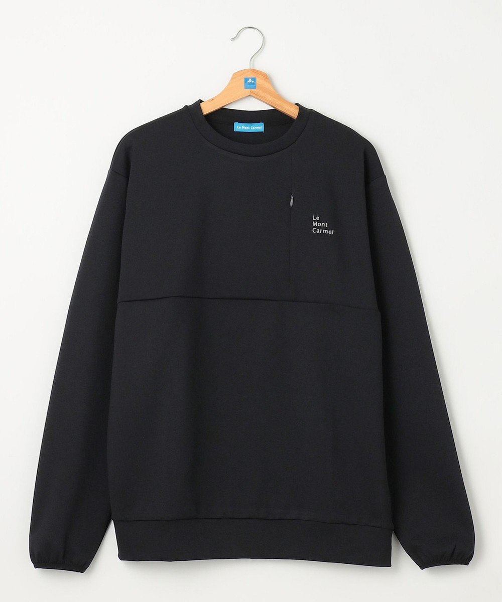 SHARE PARK MENS 【UVカット・吸水速乾・ストレッチ・軽量・アンチピリング 】ダンボールクルーネックスウェット（L・XLサイズ） 