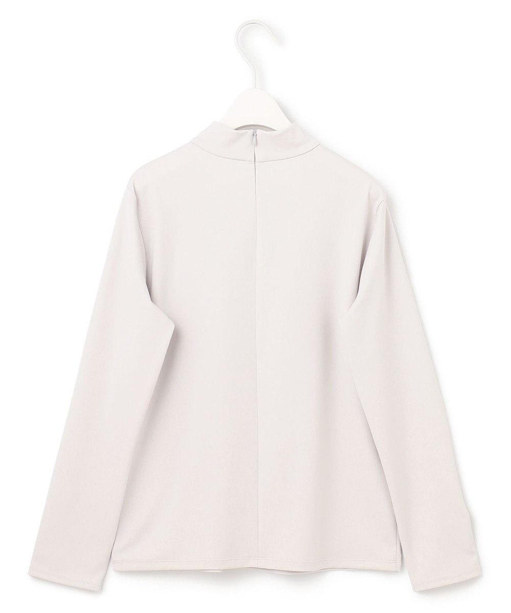 ICB L 【洗える】シャイニースムース ハイネックカットソー 