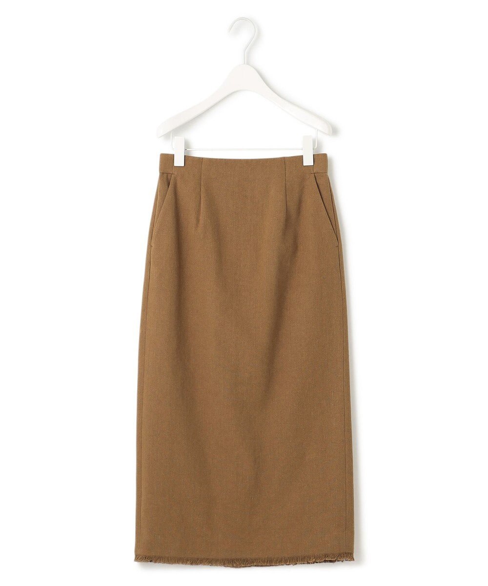 ICB コットンリネンキャンバス スカート 