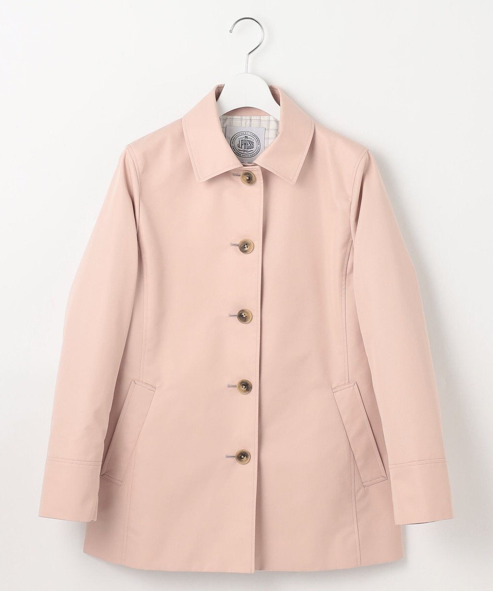 J.PRESS LADIES S 【撥水・WEB限定カラーあり】コットンポリエステル ツイル ショート コート 