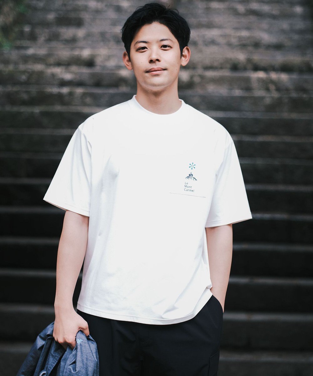 SHARE PARK MENS 【UVカット・吸水速乾・ストレッチ・軽量 】ポケットロゴTシャツ（L・XLサイズ） 