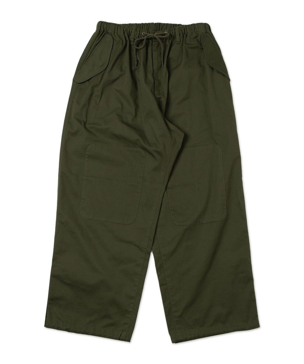 WEGO 【ウエストゴム/ユニセックス着用ITEM】サイドスリットコンバットパンツ 