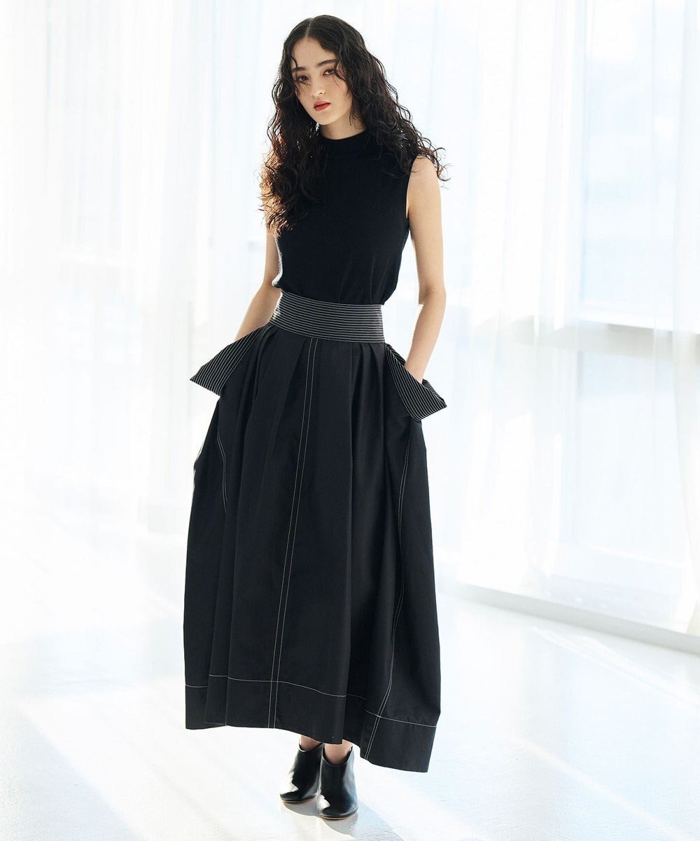 #Newans ドロップスクエアスカート 