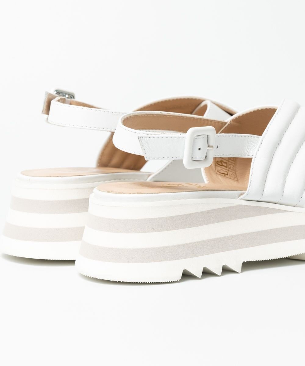 BONTRE 【LucaGrossi/ルカグロッシ】厚底クロスベルトストラップサンダル 