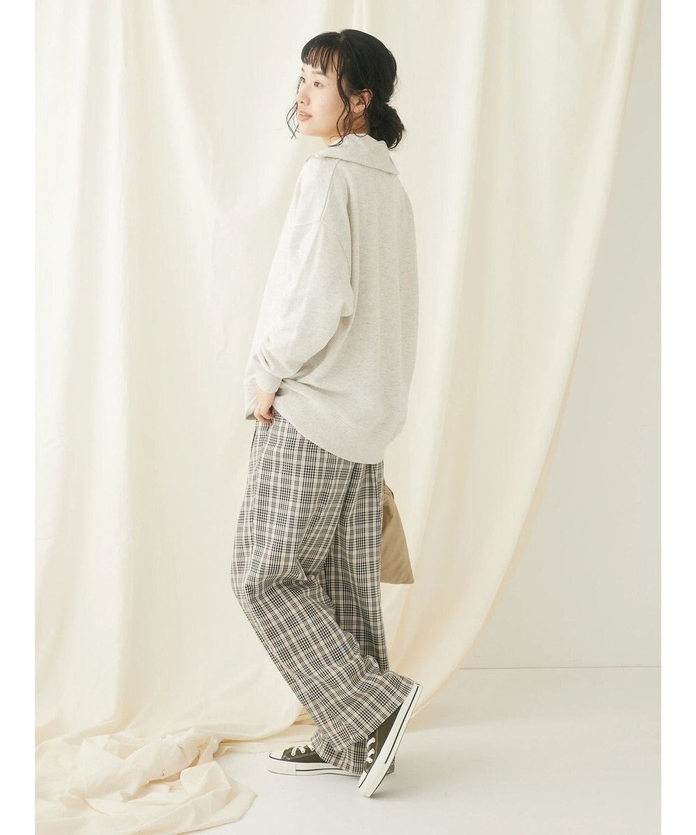 CRAFT STANDARD BOUTIQUE 　裏毛セーラーカラーＺＩＰプルオーバー 