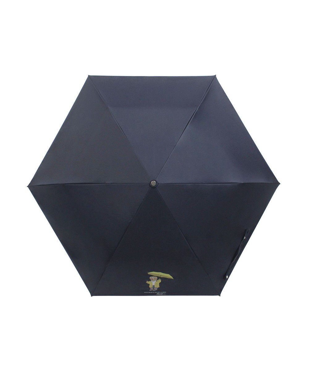 MOONBAT 【 遮光率100％/遮熱/UV/軽量】POLO RALPH LAUREN（ポロ ラルフローレン）晴雨兼用日傘  レインベア  折りたたみ傘 