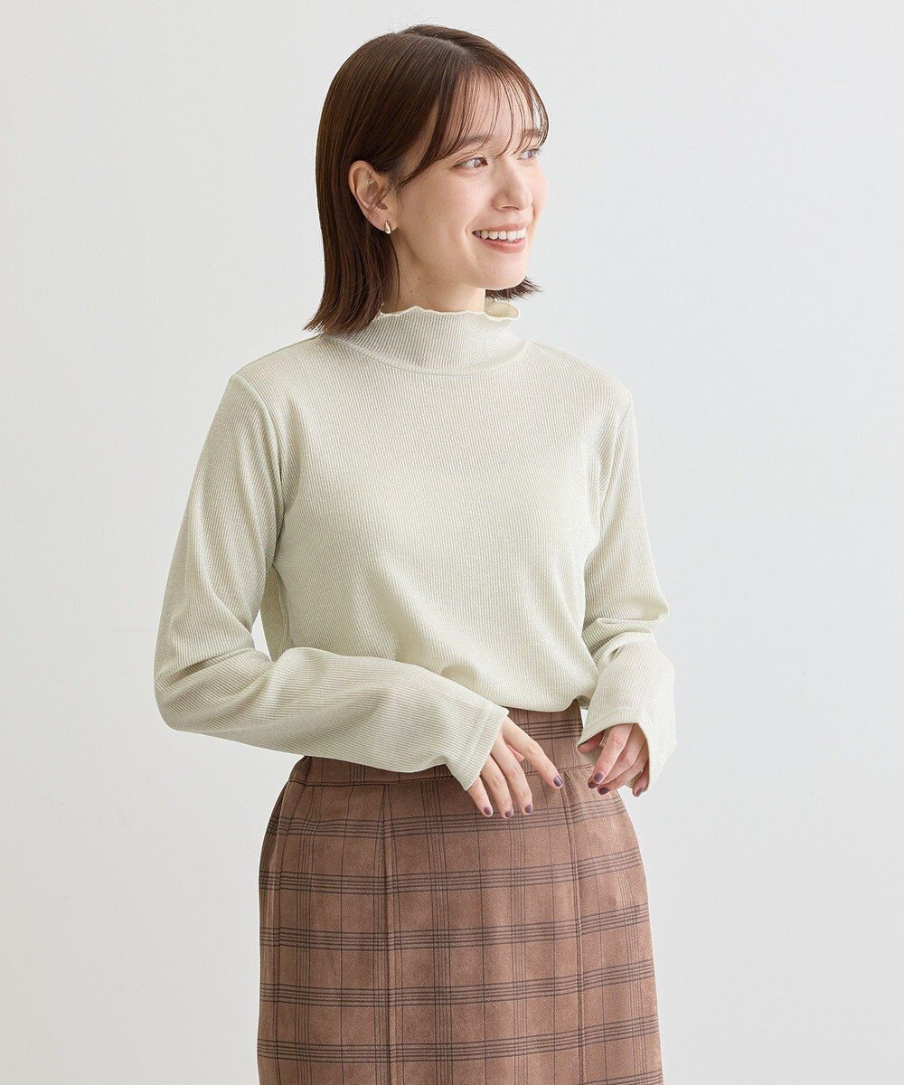 Green Parks ラメリブタートルプルオーバー 