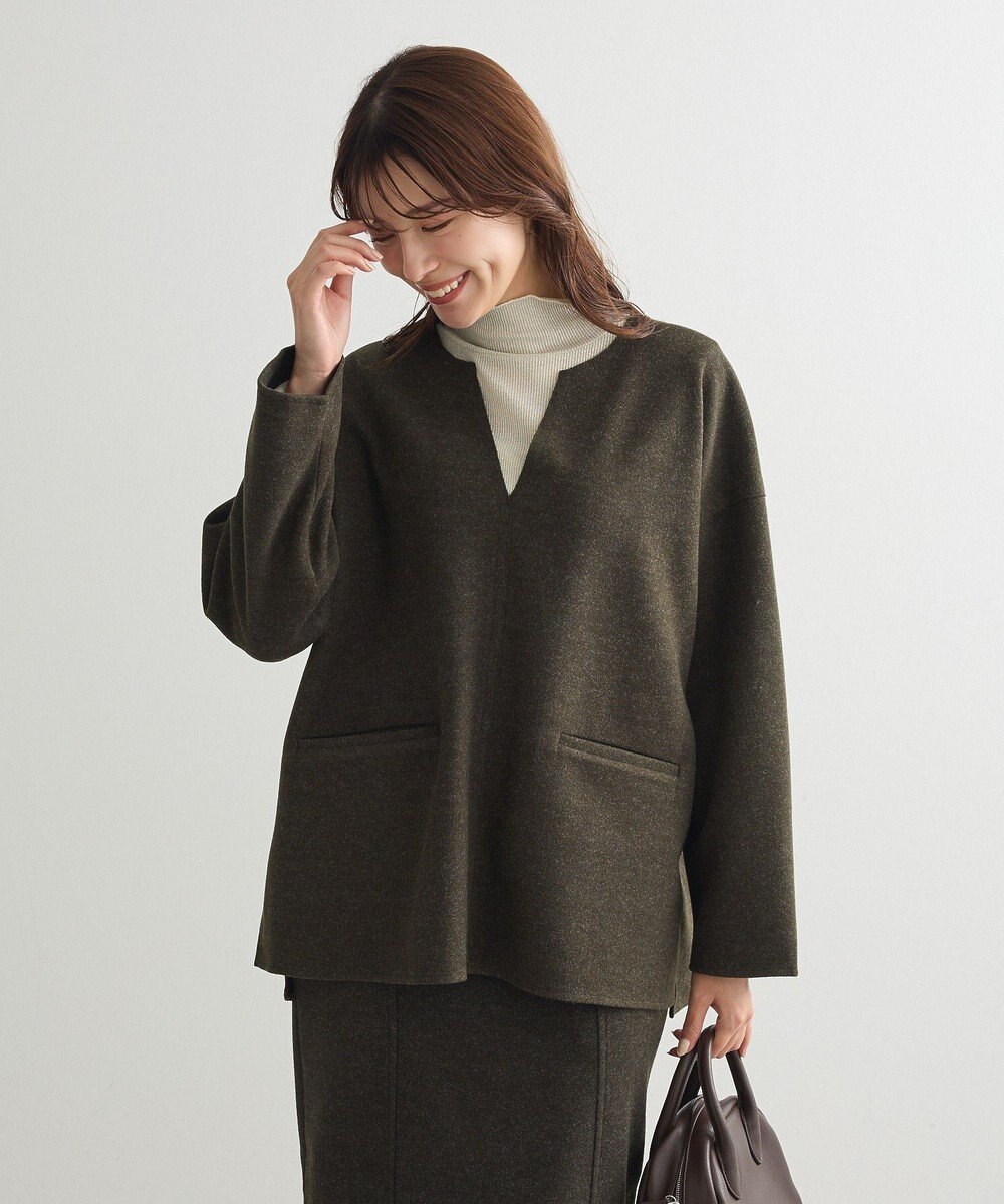 Green Parks ラメリブタートルプルオーバー 