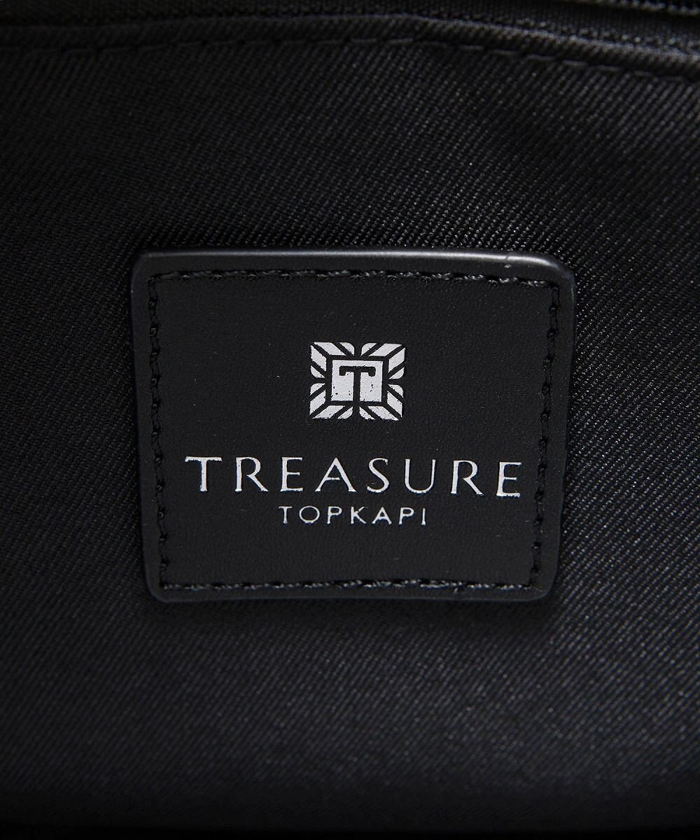 TOPKAPI 【TREASURE TOPKAPI】メタリック パデット ショルダー付 トートバッグ 