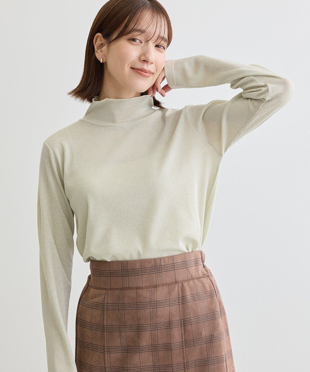 Green Parks ラメリブタートルプルオーバー 