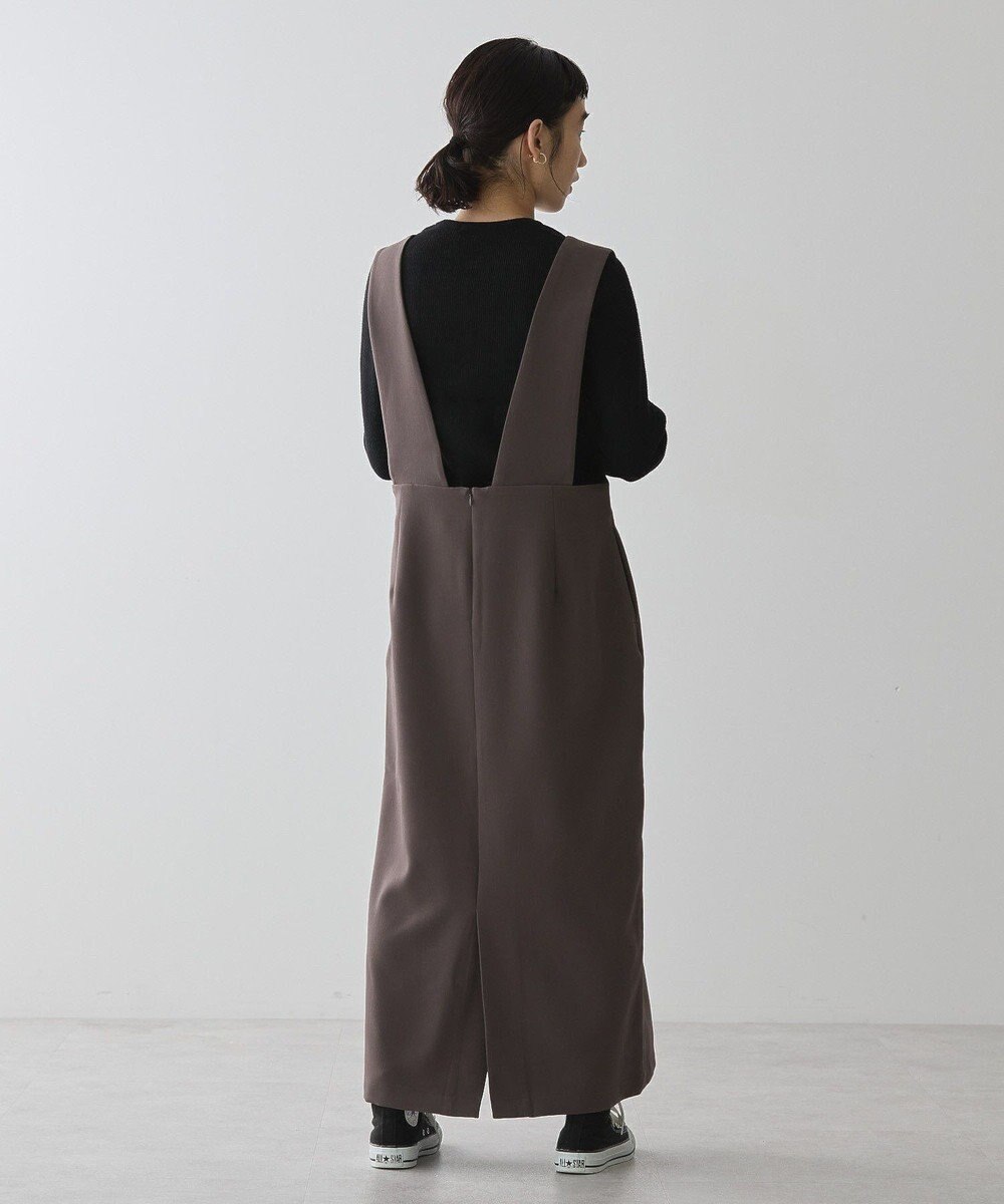 AMERICAN HOLIC イージーケアＶネックワンピース 