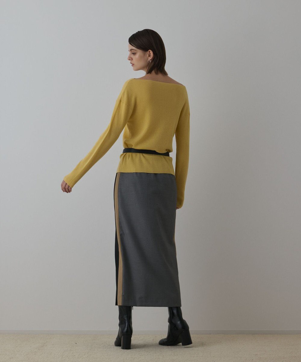 GRACE CONTINENTAL ハイゲージウールニットトップ 