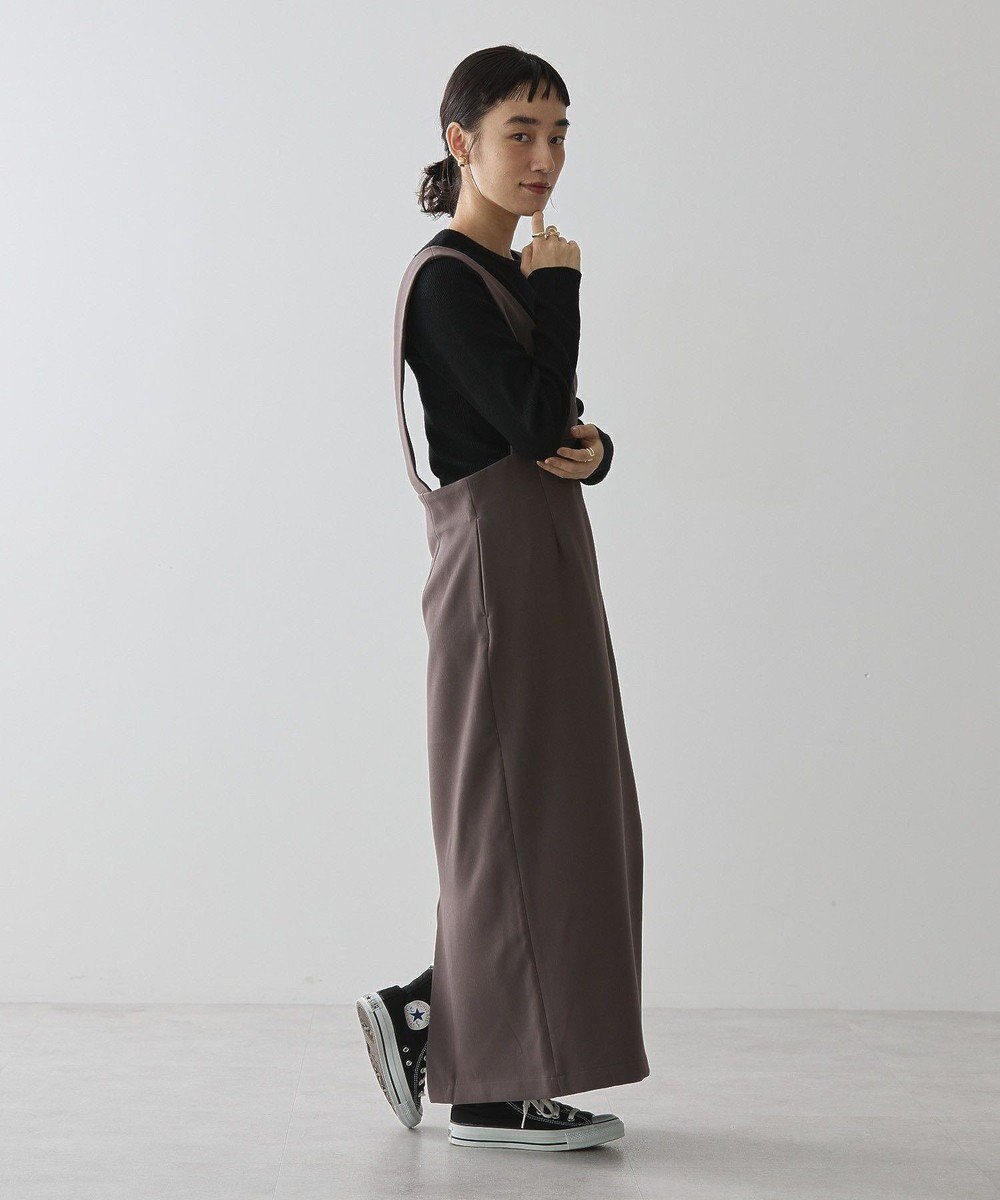 AMERICAN HOLIC イージーケアＶネックワンピース 