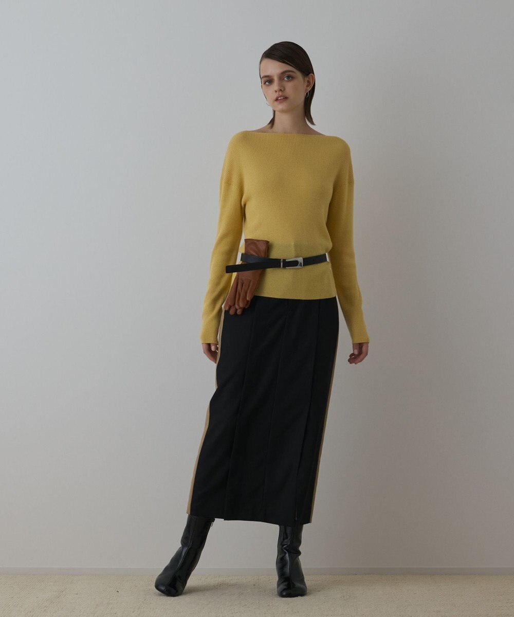 GRACE CONTINENTAL ハイゲージウールニットトップ 