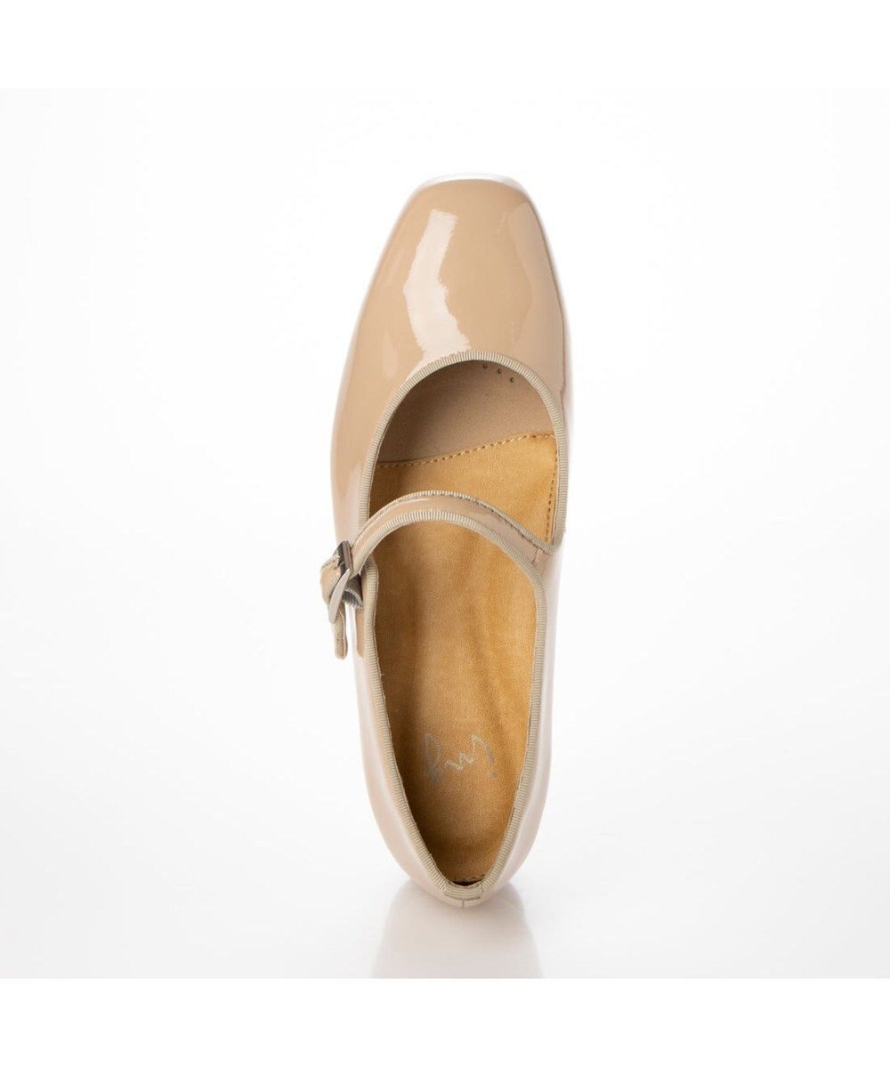 ing <ing>【WEB限定】ストラップフラットシューズ 