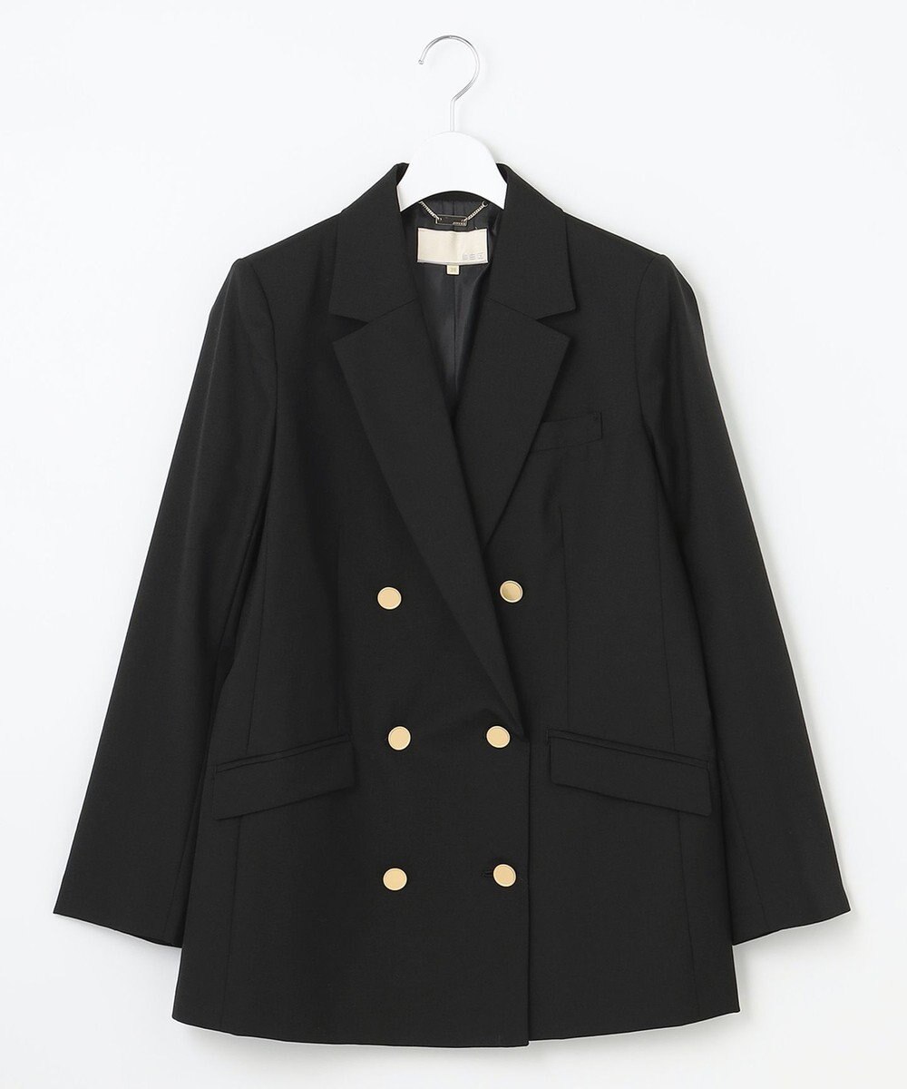 自由区 【セットアップ可】ライトウールトロピカル テーラードジャケット 