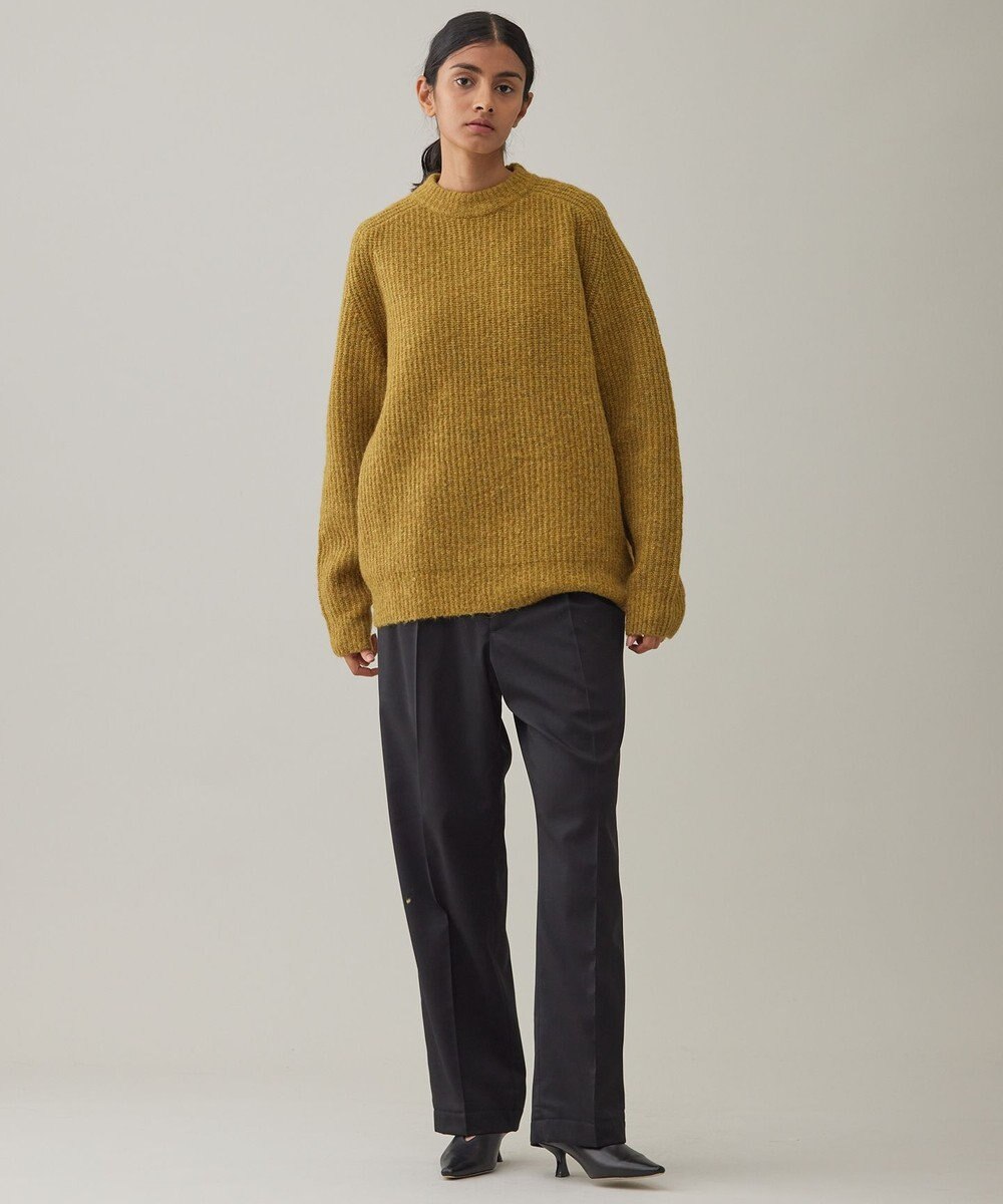 UNFILO MENS ウールライク ワイドパンツ 