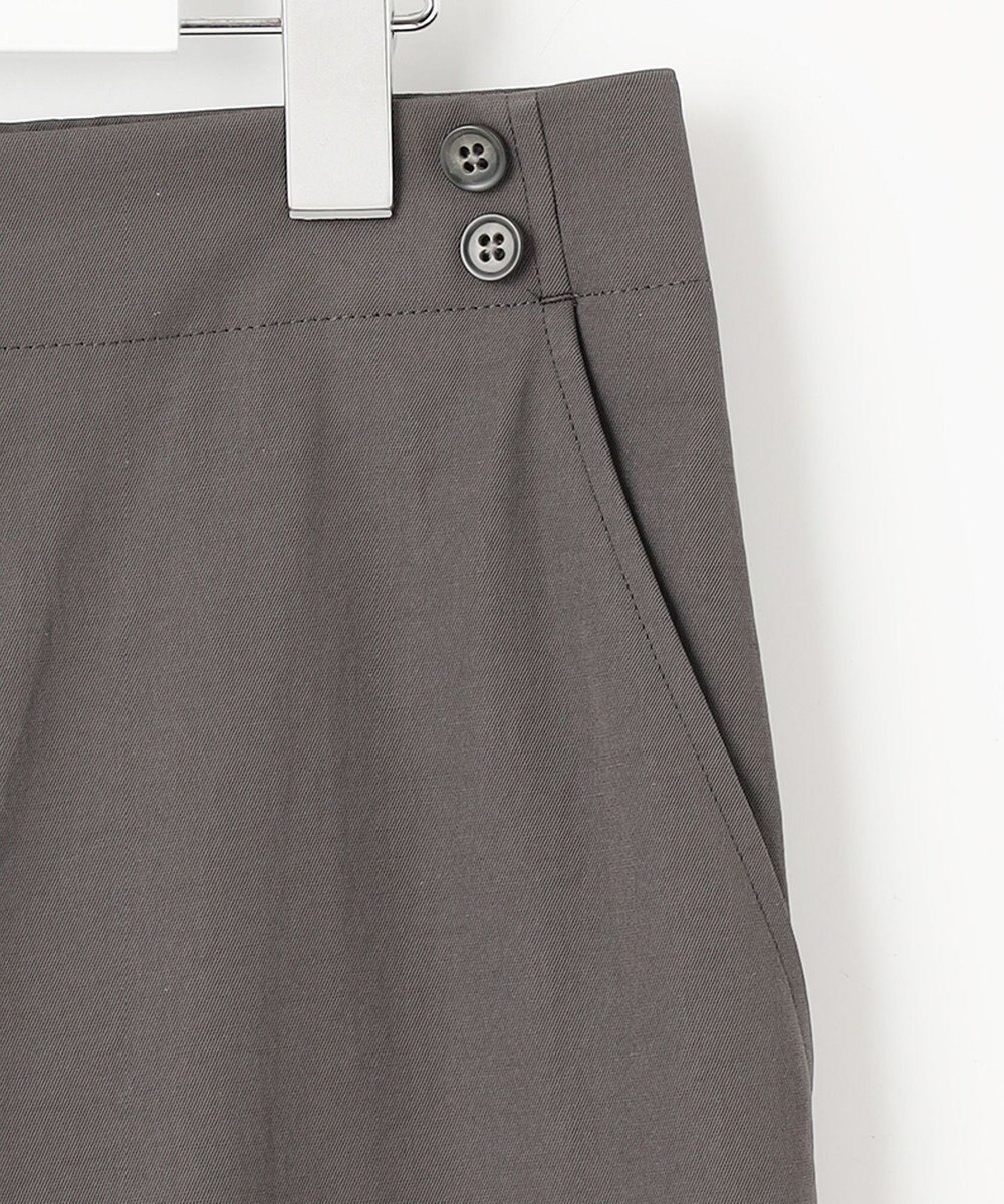 J.PRESS LADIES 【洗える・吸水速乾】麻シェルドライ セミワイド パンツ 