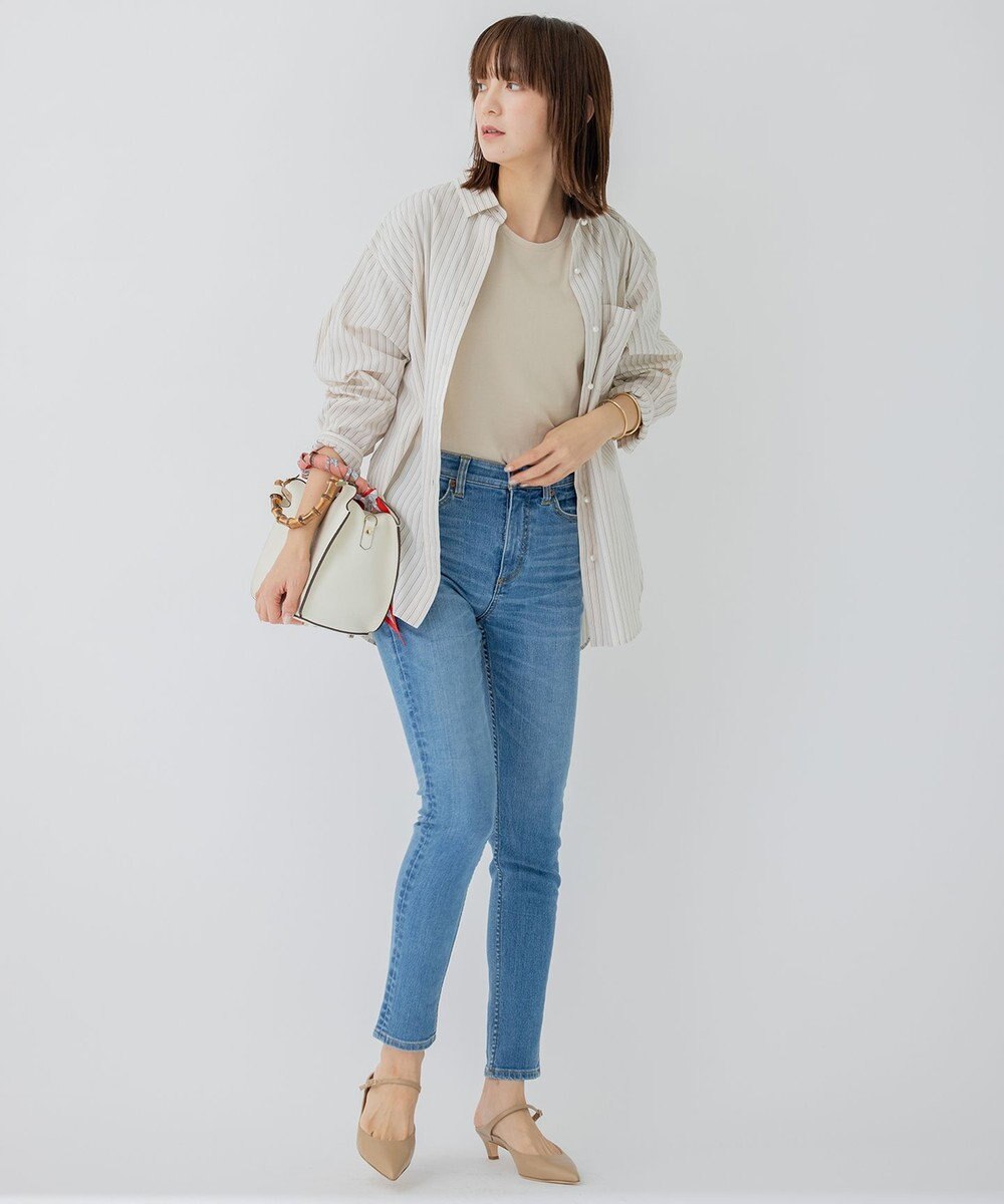 23区 【CLASSY.6月号掲載】LORISTELLA バンブーハンドル ショルダーバッグ 