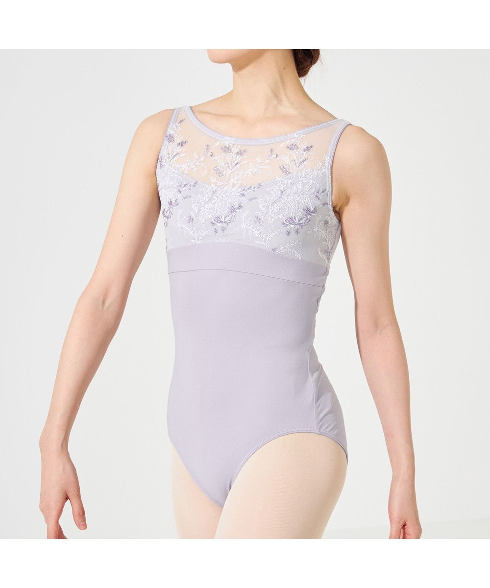 Chacott ノースリーブレオタード 