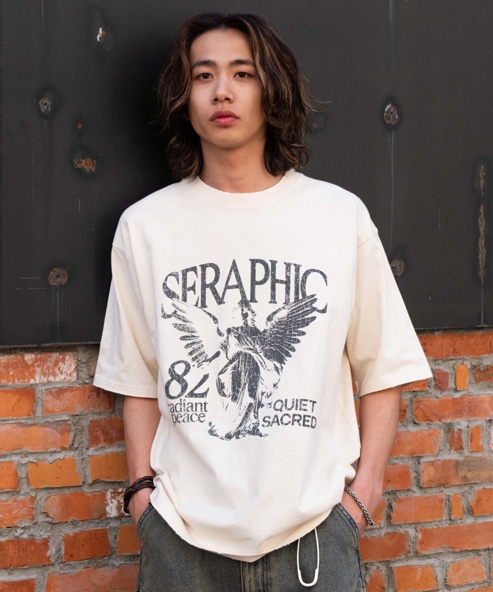 WEGO 【ユニセックス着用ITEM/MLサイズ展開】ブリーチヴィンテージグラフィックT（SS） 