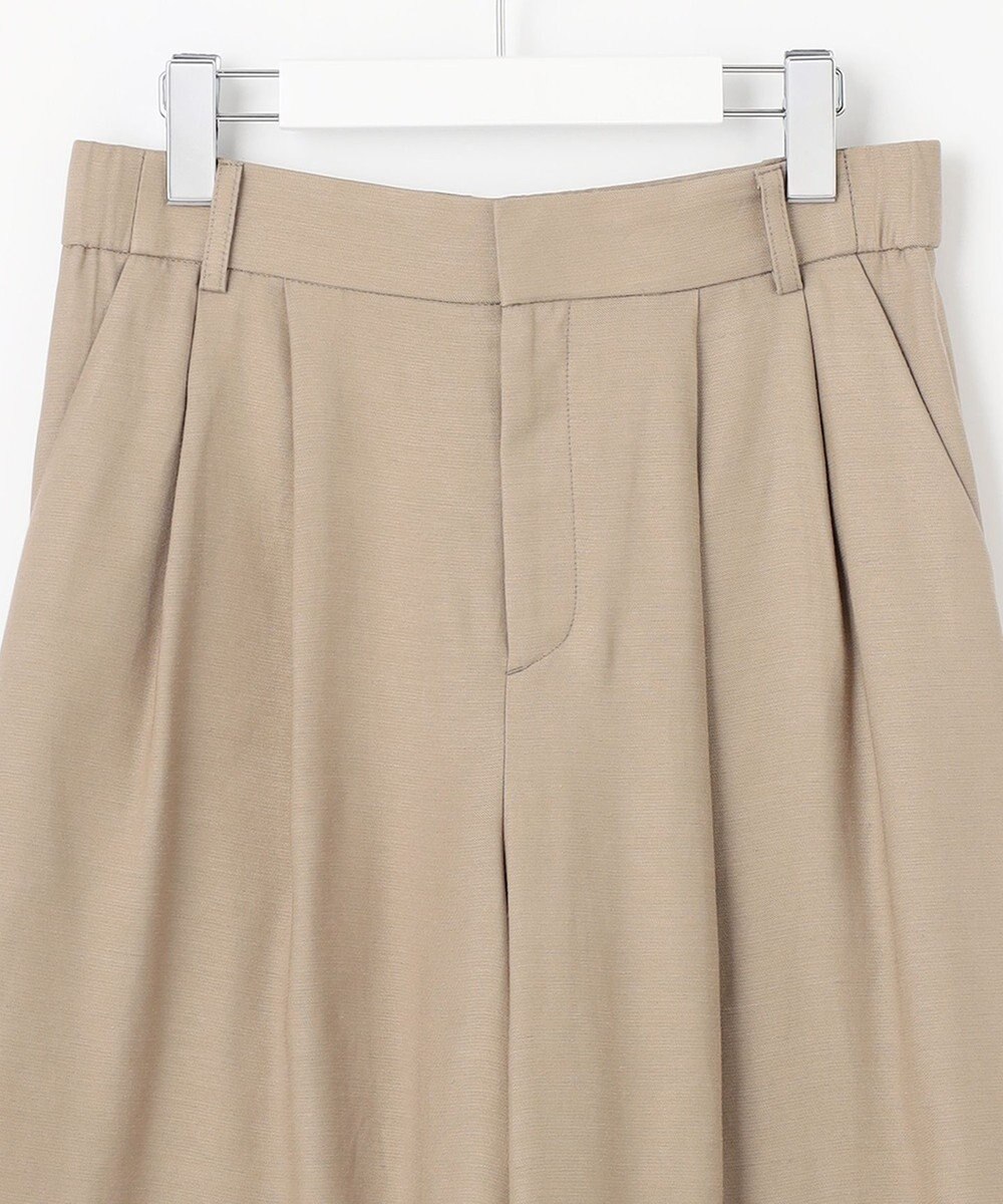 自由区 【XSサイズ～/洗える/セット可】キュプラリネンシャンタン ショートパンツ 