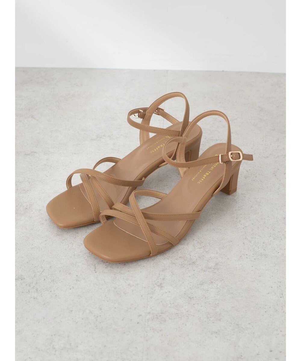 earth music&ecology ＯＲｉｅｎｔａｌＴＲａｆｆｉｃ　ナローストラップサンダル 