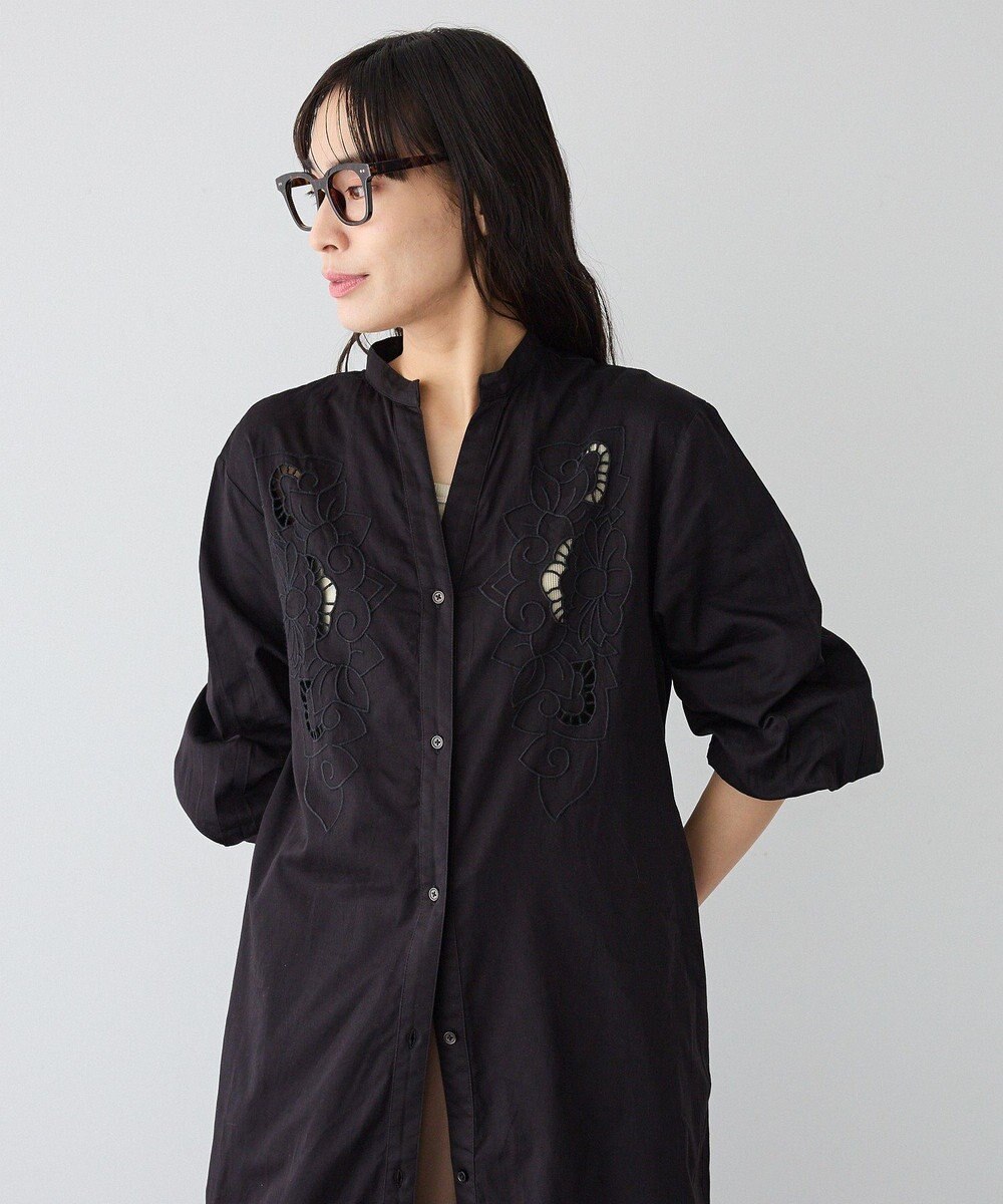 CRAFT STANDARD BOUTIQUE インド製 カットワークシシュウワンピース 