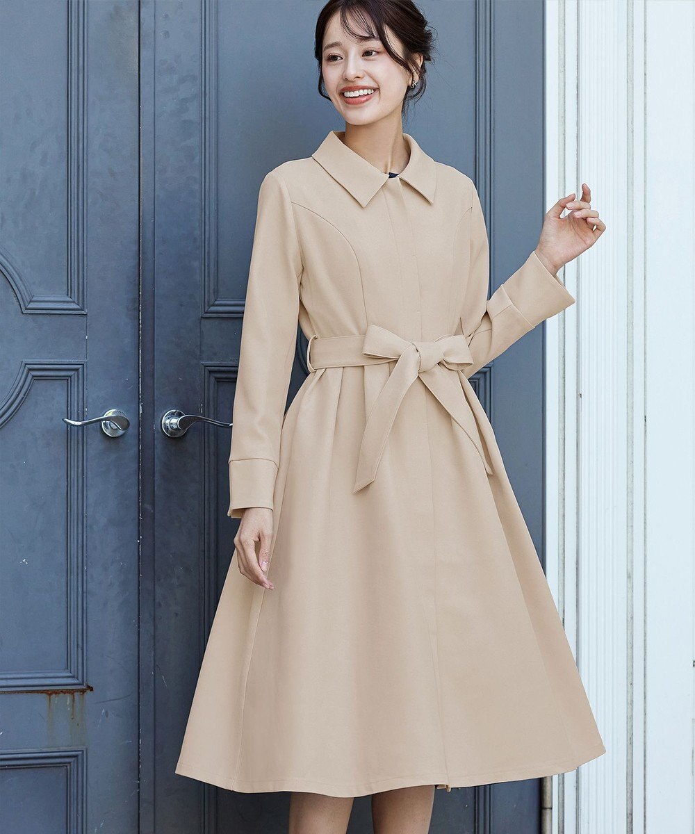 Tiaclasse L 【新色追加】ステンカラードレスコート 