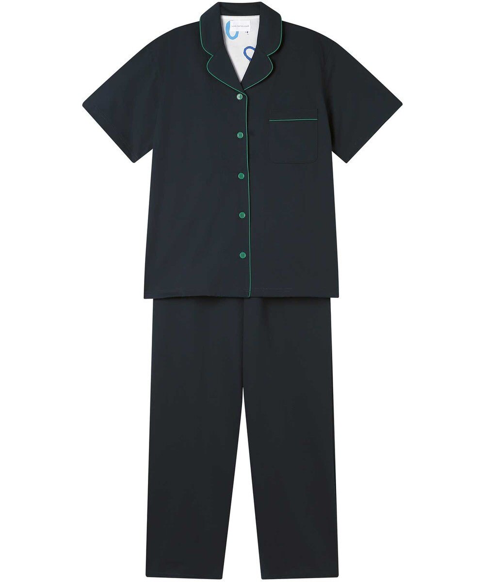 une nana cool 【綿混】両染ジャージ半袖パジャマ MADE WITH LIBERTY FABRIC 